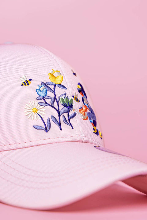 Bee Happy High Ponytail Hat