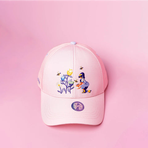 Bee Happy High Ponytail Hat