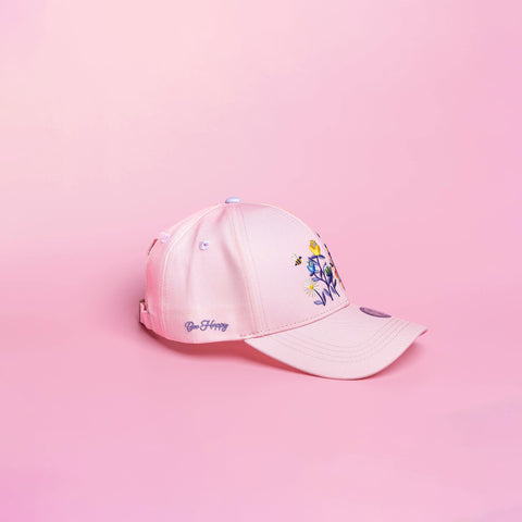 Bee Happy High Ponytail Hat