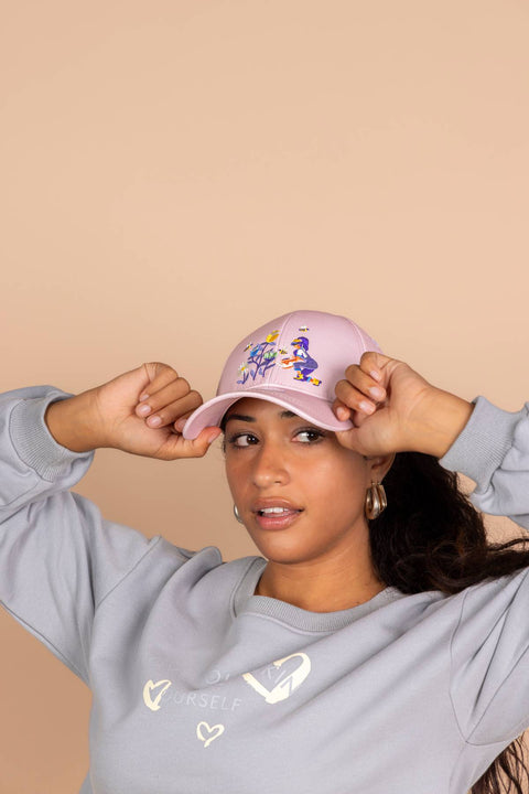 Bee Happy High Ponytail Hat