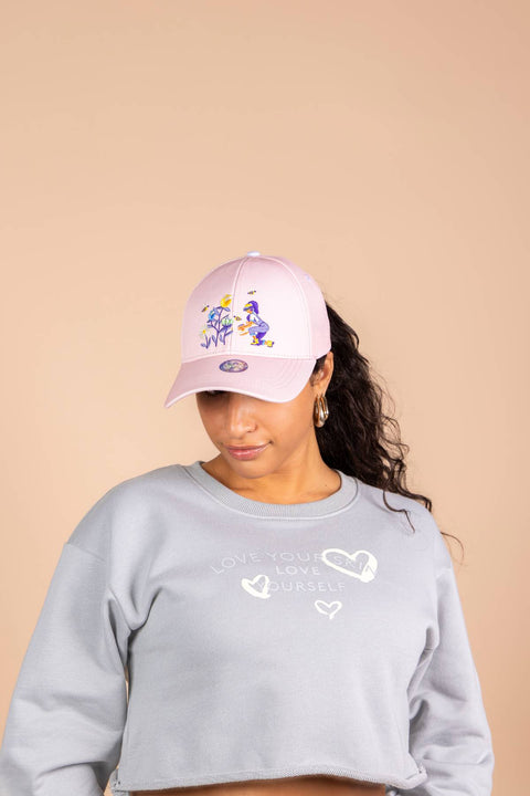 Bee Happy High Ponytail Hat